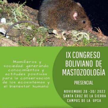 IX Congreso Boliviano de Mastozoología