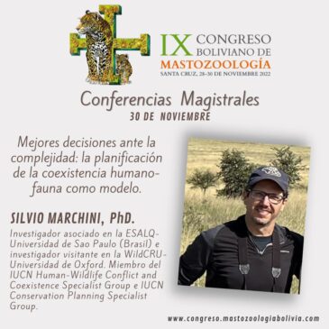 IX Congreso boliviano de Mastozoología