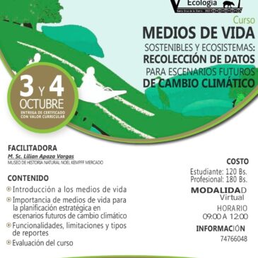 V Congreso Boliviano de Ecología