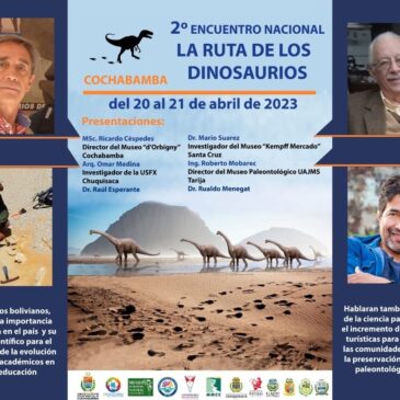 2do. Encuentro Nacional La Ruta de los Dinosaurios