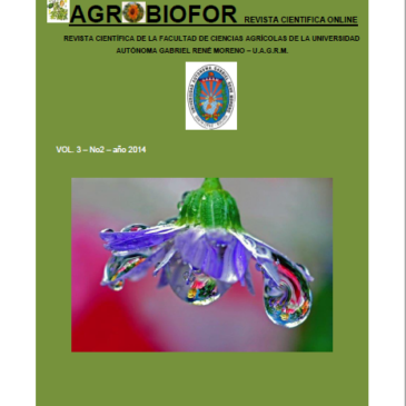 Revista AGROBIOFOR VoL. 3 No 2 – 2014