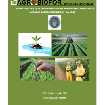 Revista AGROBIOFOR Vol. 7 No 1 – 2018