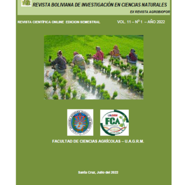 Revista Boliviana de Investigación en Ciencias Naturales Vol. 11 No.  1 -2022