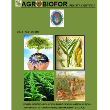 Revista  Científica AGROBIOFOR Vol. 2 No.2 año 2013