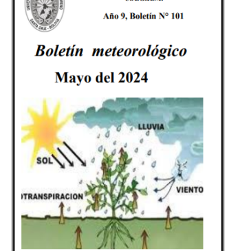 Boletín meteorológico Mayo del 2024
