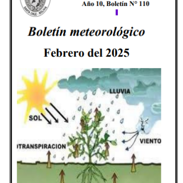 Boletín meteorológico Febrero 2025